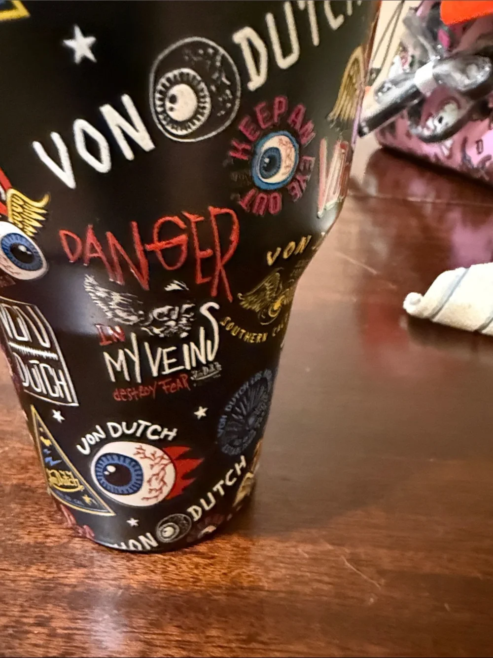 NWT Von Dutch 40oz Danger in My Veins